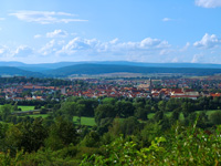 Reisen in der Rhön: Panorama Bad Neustadt