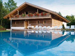 Hotel 'Drei Quellen Therme': Saunastadl-PoolSauna Stadl