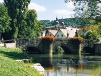 Urlaub im Taubertal: Grünbachbrücke