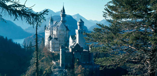 Urlaub in Bayern: Schloss Neuschwanstein