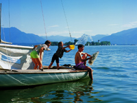 Familienurlaub in Bayern: Badespaß am Chiemsee  